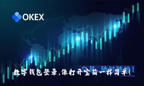 数字钱包登录，像打开宝箱一样简单！